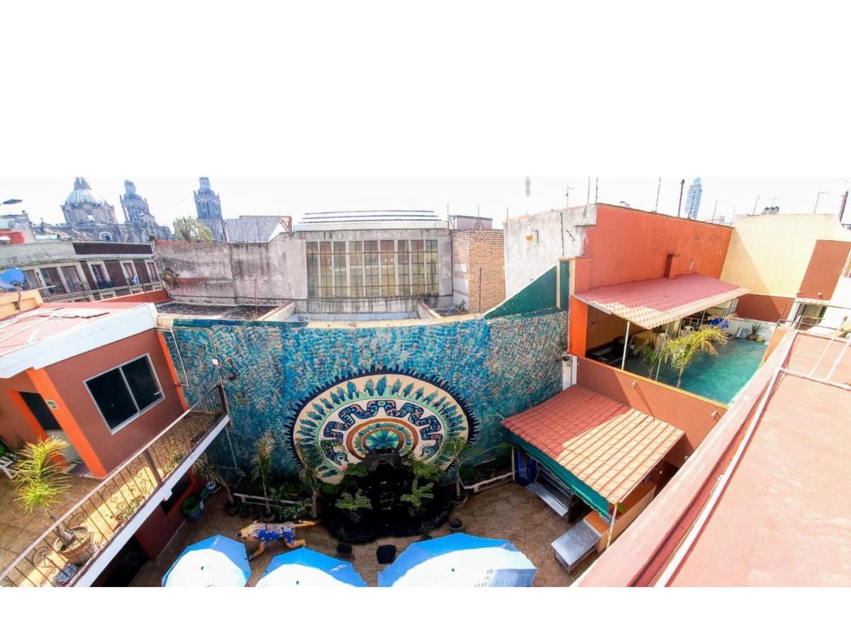 Hostel Plaza Mayor Mexico City Exteriör bild